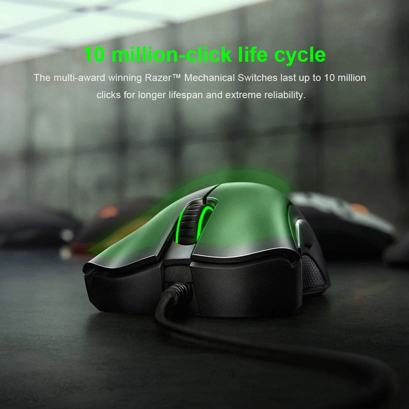 Mouse Razer DeathAdder Essential com Fio 6400DPI