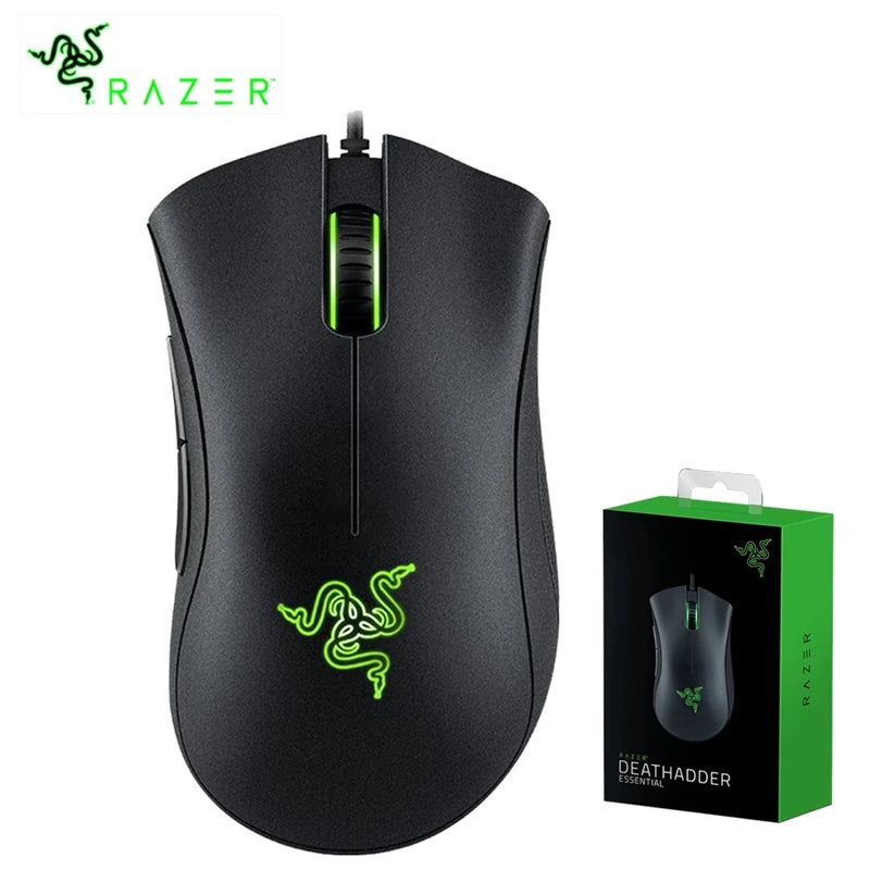 Mouse Razer DeathAdder Essential com Fio 6400DPI